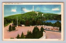 High Point NJ-New Jersey, High Point Park, Antique, Vintage c1943 Postcard picture