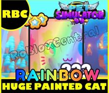 HUGE RAINBOW PAINTED CAT PS99 - Classified Ad PET SIMULATOR 99 💎CLEAN picture