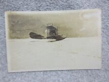 1914 FLYING  HYDROPLANE   RPPC Photo POSTCARD   Early Aviation picture