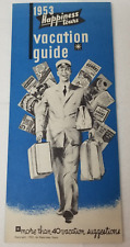 Happiness Tours Sales Brochure 1953 Vacation Guide Greates Value Sales Brochure picture