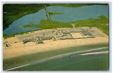Narragansett Rhode Island RI Postcard Bonnet Shores Beach Club Bay c1960 Vintage picture
