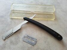 VTG Straight Razor with Interchangeable Blade ALATYR Carbolite Handle USSR 1979 picture