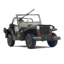 1941 Willys MB Overland Jeep Green Metal Handmade Car Lightweight Model picture