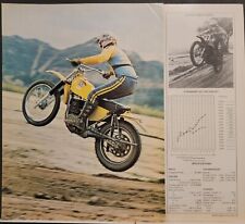 1973 2p Maico 250 Radial Pin Up with specs picture