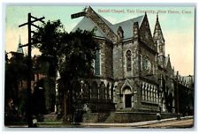1908 Battell Chapel Yale University New Haven Connecticut CT Antique Postcard picture