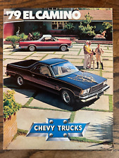 Vintage 1979 Chevrolet El CAMINO Car Sales Brochure ~ Chevy Automobile picture