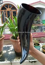 Genuine Viking drinking horn extra large 32 oz big size buffalo horn  picture