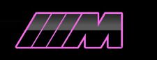 Pink Neon Bmw Car Logo Sign picture