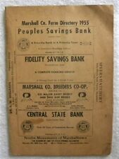 1955 Marshall County,Iowa IA Farm Directory, Marshalltown,State Center,Melbourne picture