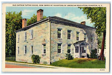 1954 Building of Old Captain Tappan House Kingston NY Vintage Posted Postcard picture