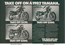 1983 Yamaha Virago 920 750 Maxim 650 Street Bike Motorcycle Vtg Print Ad SI16 picture