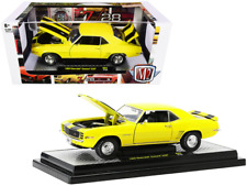 1969 Chevrolet Camaro Z/28 Daytona Yellow with Black Stripes Limited Edition to picture