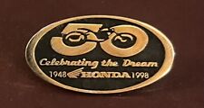 Vintage Honda Motorcycle 50th Anniversary Celebrating the Dream 1948 ~ 1998 Pin picture