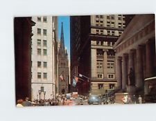 Postcard Wall Street NYC New York USA North America picture