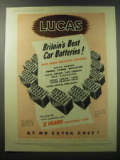 1955 Lucas Battery Ad - Lucas Britain's best car batteries picture