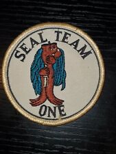 1960s 70s USN Navy SEAL Cold War Team One  Detachment Patch L@@K picture