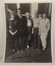 Jimmy Carter With Family Signed 8x10 Vintage Photo Full Signature picture