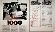1976 Laverda 1000 - 6-Page Vintage Motorcycle Road Test Article picture
