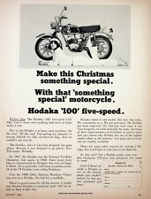 1969 Hodaka 100 - Vintage Motorcycle Ad picture