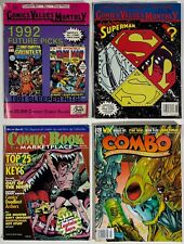 Comic Values Monthly, Marketplace, Combo Magazine Price Guides Lot of 4 1992-96 picture
