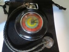 1950s 16s Pocket Watch Indian Motorcycle Theme Dial Working. picture