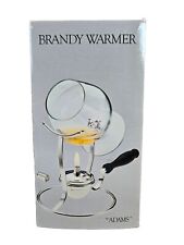 Vintage 80s Silverplate Brandy Warmer 10 oz Snifter William Adams NOS Never Used picture