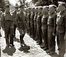 1940 KING GEORGE VI INSPECTS ROYAL FIELD ARTILLERY Following Dunkirk PHOTO picture