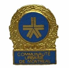 Montreal Quebec Canada Police Department Law Enforcement Enamel Lapel Hat Pin picture