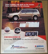 2002 Suzuki XL-7 SUV Print Ad 2001 Automobile Car Advertisement Vintage XL7 picture