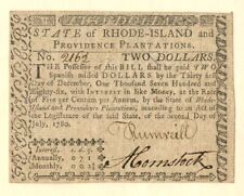 Colonial Currency - FR RI-283 - July 2, 1780 - Paper Money - Paper Money - US -  picture