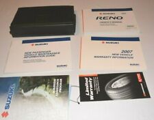 2007 SUZUKI RENO OWNERS MANUAL GUIDE BOOK SET WITH CASE OEM picture