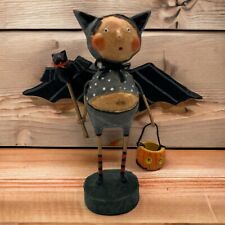 Lori Mitchell Bat Boy Ben Resin Fairy Folk Art Halloween Decorative Figure picture