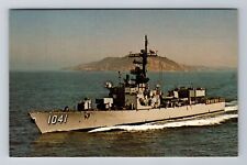 USS Bradley, Ship, Transportation, Antique, Vintage Souvenir Postcard picture