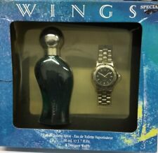 Wings Eau De Toilette Spray 1.7 Oz & Designer Watch Set,discontinued  picture