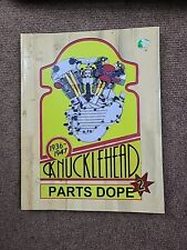 PARTS DOPE 208 page Reference Book for 1936 - 1947 Harley Knucklehead UL Models picture
