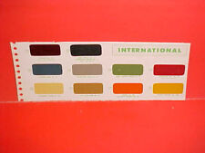 1939-1946 1947 1948 1949 1950 1951 1952 1953 INTERNATIONAL TRUCK PAINT CHIPS picture