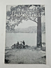 Harley-Davidson Enthusiast A Magazine For Motorcyclists June 1936 Vintage picture