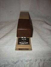 Vintage Bostitch Stapler Brown Tan Office Supply Desktop Paper picture