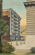 SAN FRANCISCO CA - Hotel Stewart From Union Square Postcard - 1916 picture