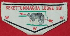 OA Lodge 281 Sekettummaqua (W2) Used - Merged 1997 - Black Beaver Council BSA picture