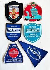 Lambretta Club GB Shield Patches - Embroidered - Iron or Sew On picture