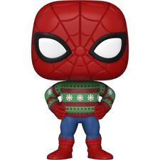 FUNKO Pop • HOLIDAY SWEATER SPIDER-MAN #1284 • Marvel • w/Pro • Ships Free picture
