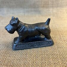 Hamilton Foundry Quality Castings Scottie Dog Paperweight Vintage picture