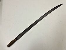 1911 Straight SWORD Wood handle Antique Vintage Handmade Old Collectible picture