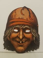 Vintage 1930's/40's Halloween Pirate Mask Paper Cutout picture