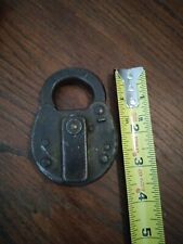 Vintage 1890's Fraim Pad Lock  No Key picture