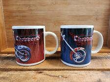 Set of 2 2004 Orange County Choppers Houston Harvest Gift Motorcycle Coffee Mugs picture