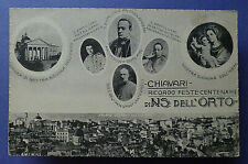 July 7,1910 P/card *Ricordo Feste Centenarie Nostra Signora dell'Orto* Chiavari picture