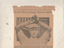 PHILA PHILLIES 1911 SPORTS THE NORTH AMERICAN ARTICLE GEORGE CHALMERS PITCHER picture