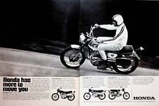 1969 Honda CL350 - 2-Page Vintage Motorcycle Ad picture